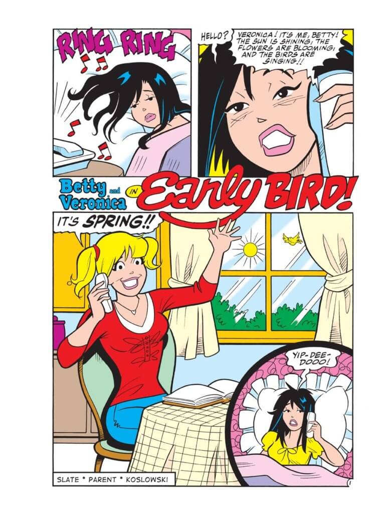 Panel art for Betty and Veronica Jumbo Comics Digest #302 C 2022 Archie Comics