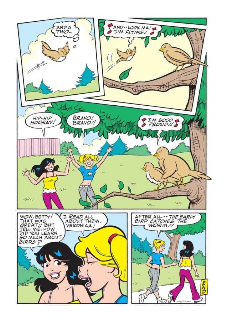 Panel art for Betty and Veronica Jumbo Comics Digest #302 C 2022 Archie Comics