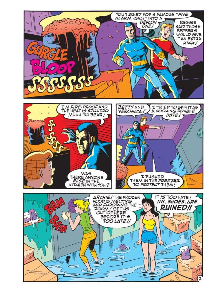 Comic Panel Art from Archie's Jumbo Comics Digest #119 C May 2022 Archie Comics.