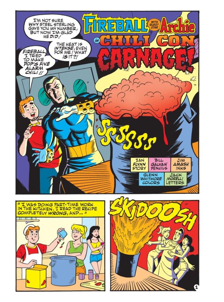 Comic Panel Art from Archie's Jumbo Comics Digest #119 C May 2022 Archie Comics.