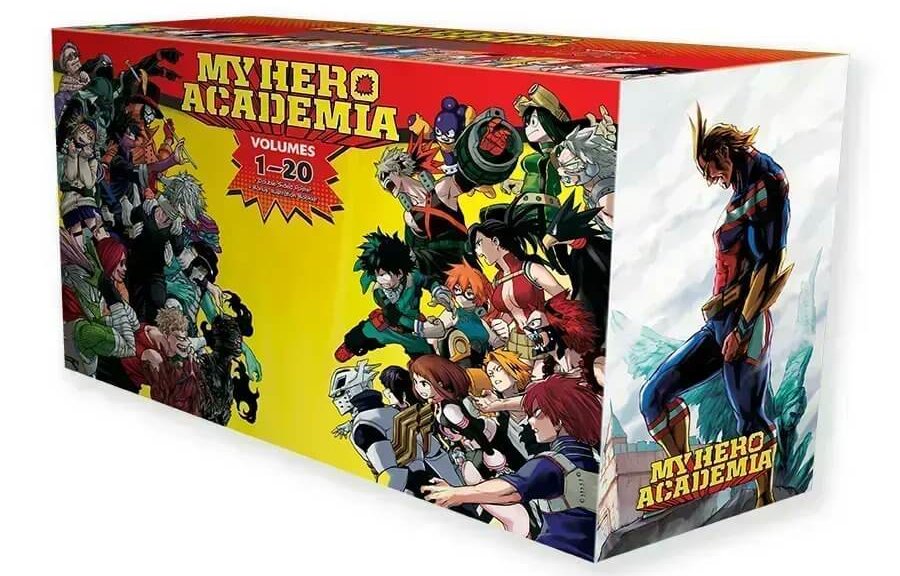 box set of my hero academia