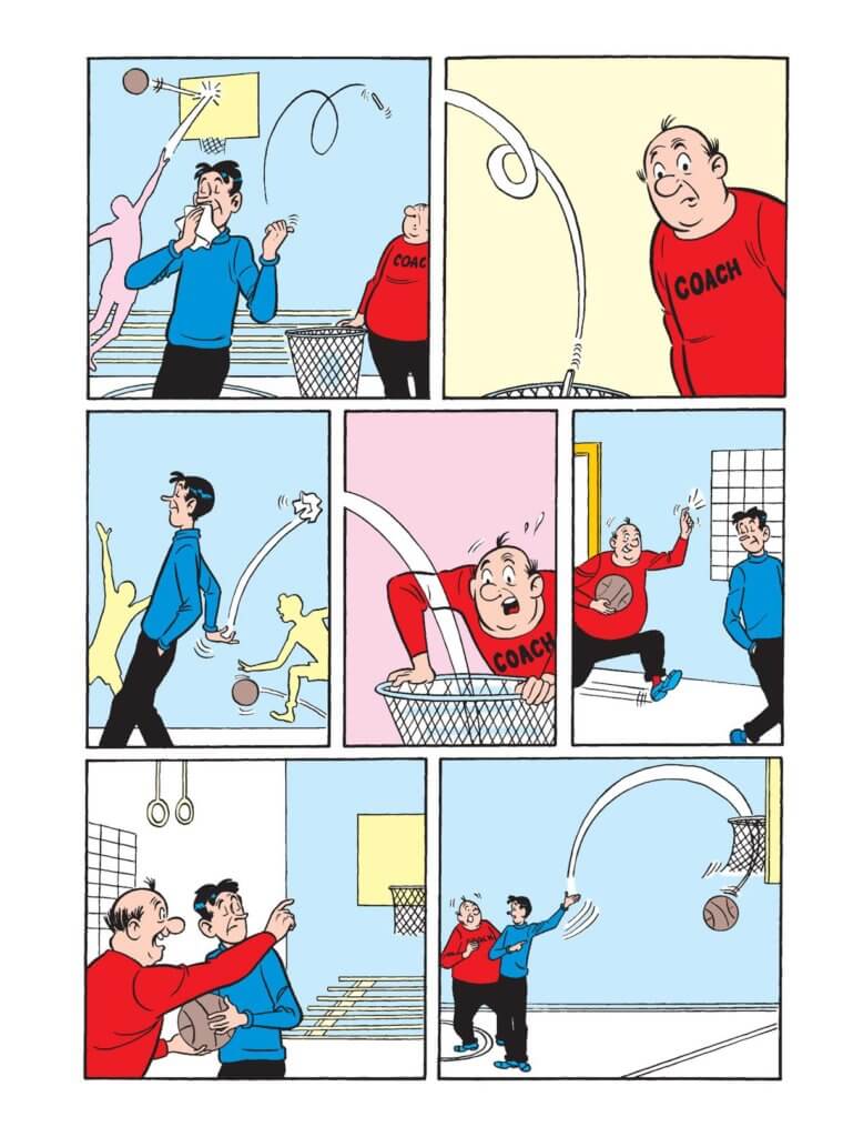 Comic Panel Art from Archie's Jumbo Comics Digest #119 C May 2022 Archie Comics.