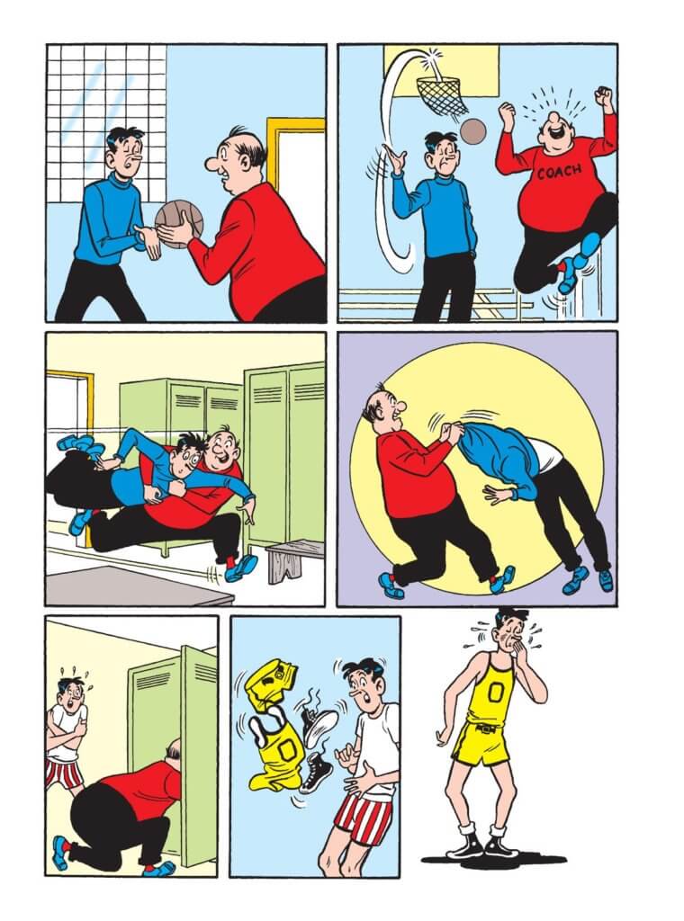 Comic Panel Art from Archie's Jumbo Comics Digest #119 C May 2022 Archie Comics.