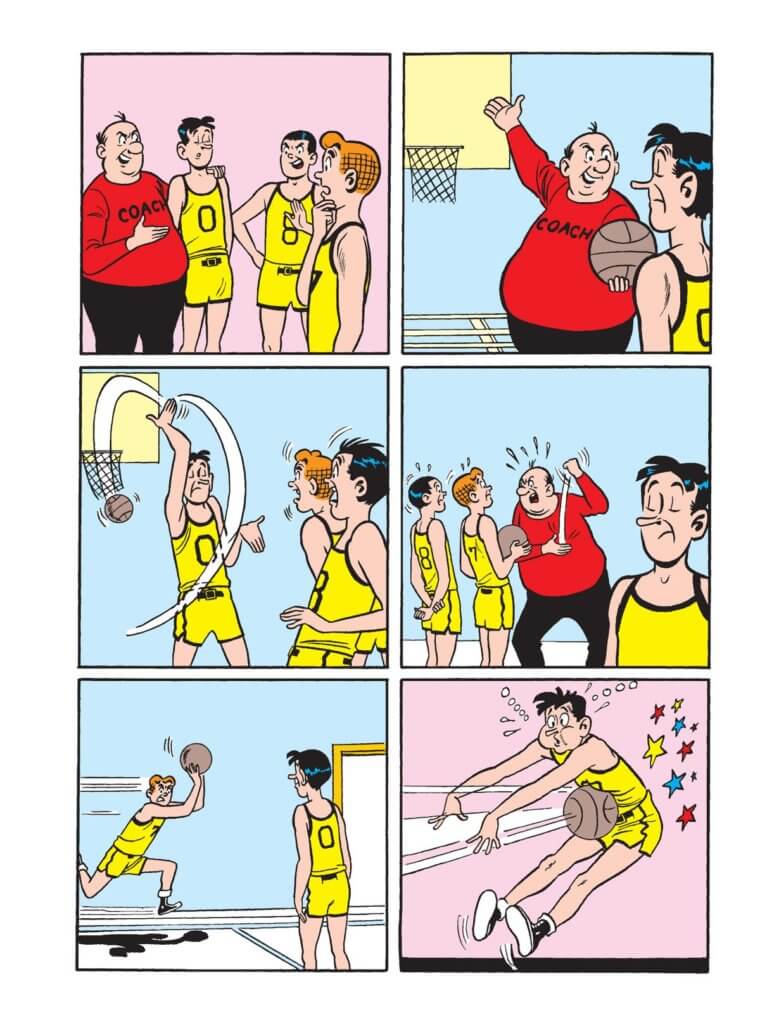 Comic Panel Art from Archie's Jumbo Comics Digest #119 C May 2022 Archie Comics.