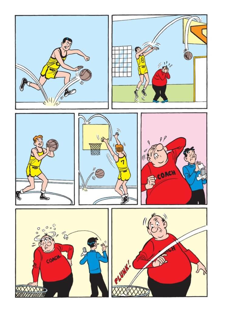 Comic Panel Art from Archie's Jumbo Comics Digest #119 C May 2022 Archie Comics.