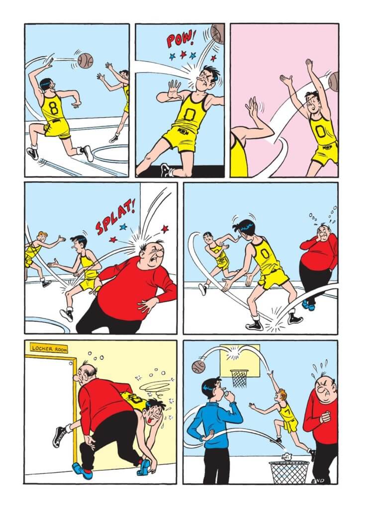 Comic Panel Art from Archie's Jumbo Comics Digest #119 C May 2022 Archie Comics.