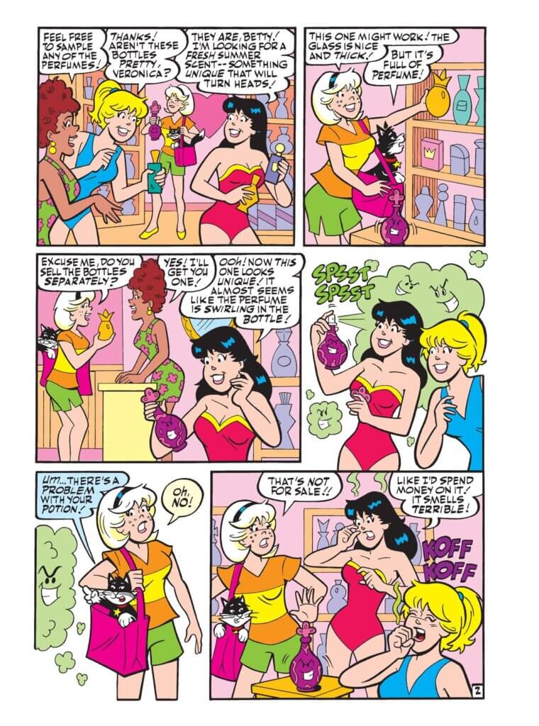 Panel art for Smells like Teen Spirits C June 2022 Archie Comics