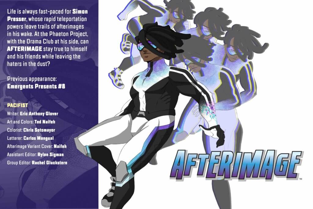 Pages from Emergents: Afterimage preview