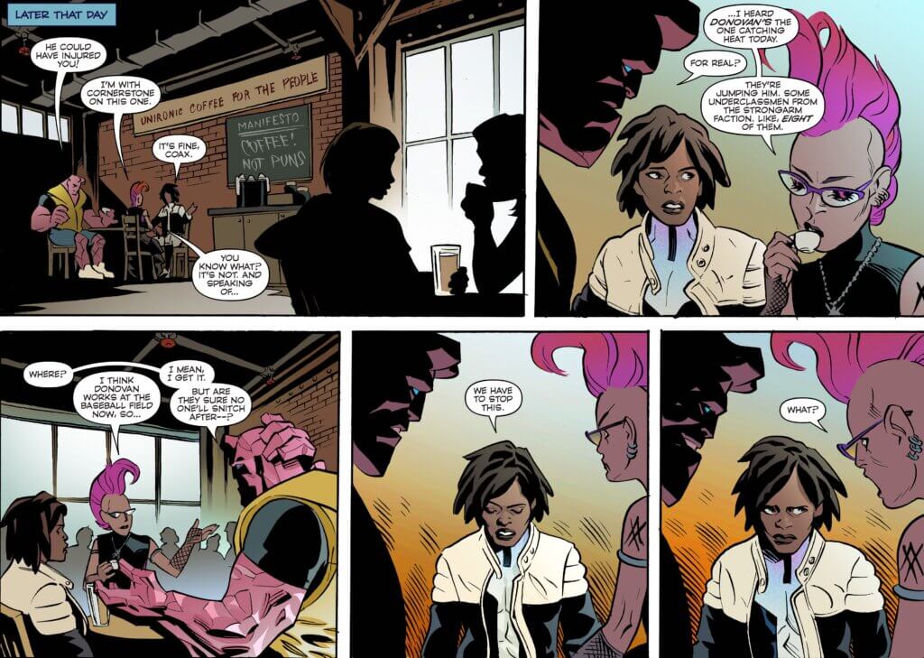 Pages from Emergents: Afterimage preview