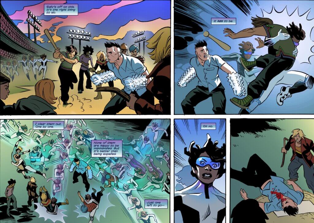 Pages from Emergents: Afterimage preview