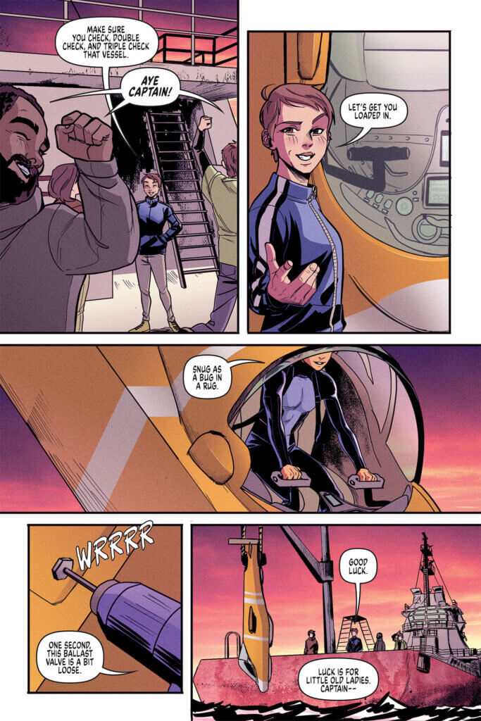 Pages from Choose Your Own Adventure: Journey Under the Sea