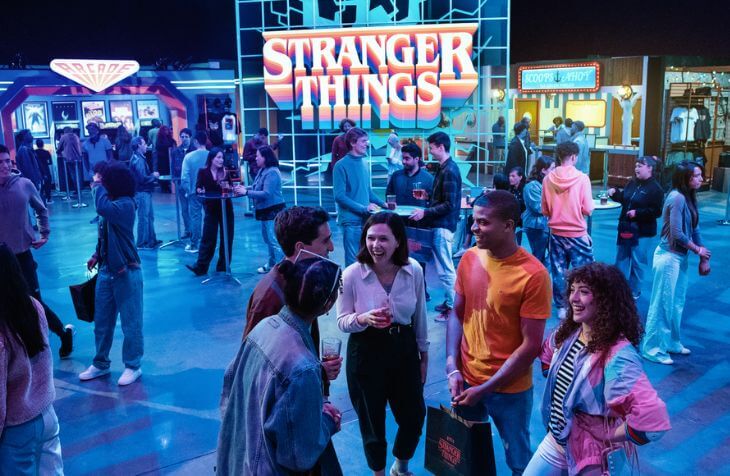 A Stranger Things immersive experience in San Francisco.