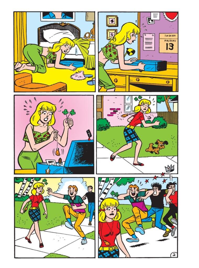 Panel art from World of Betty and Veronica Jumbo Comics Digest #17
