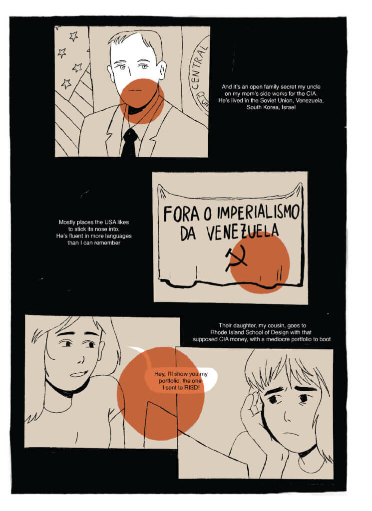 Panels from Cicatrix by Elle