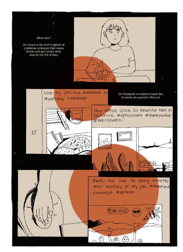 Panels from Cicatrix by Elle