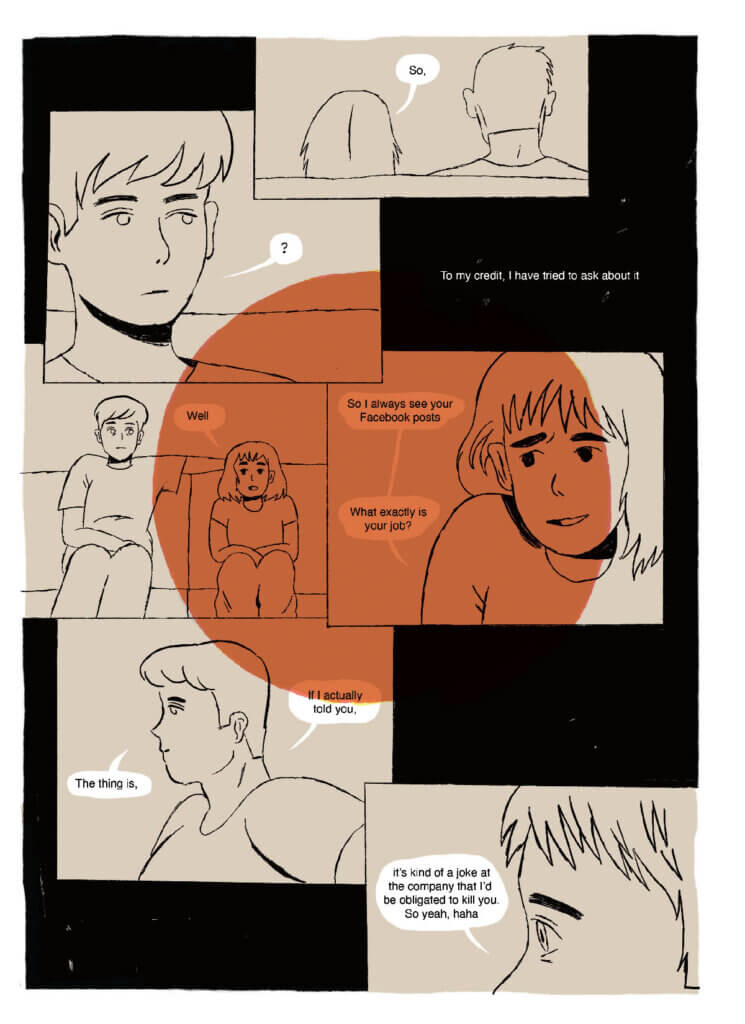 Panels from Cicatrix by Elle