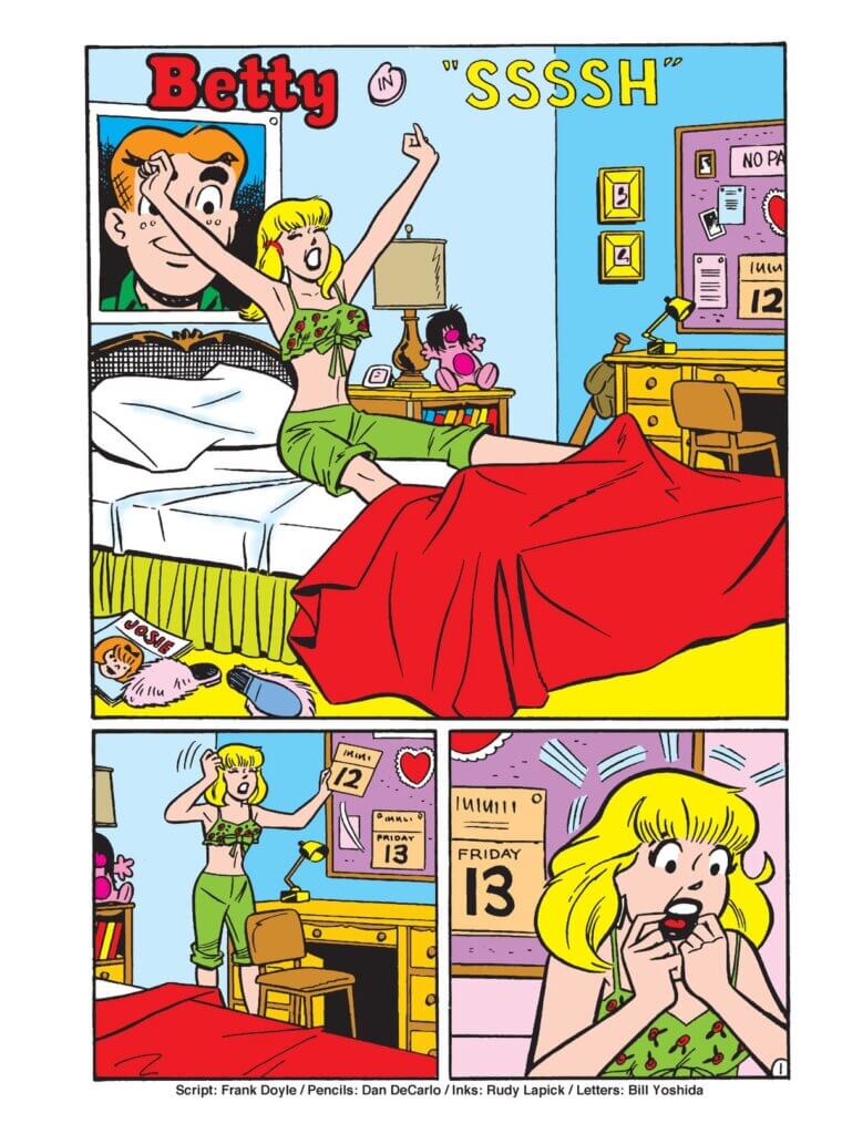 Panel art from World of Betty and Veronica Jumbo Comics Digest #17