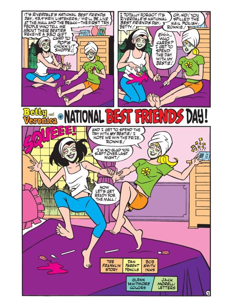 Panel art from World of Betty and Veronica Jumbo Comics Digest #17