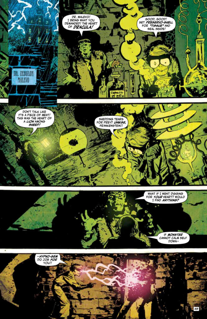 Pages from Snifter of Death