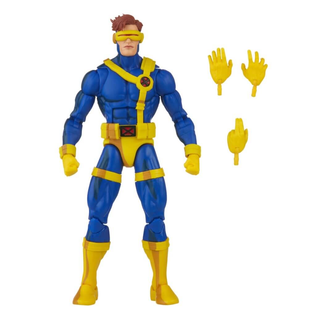 The new Marvel Legends Animated Series Cyclops figure.