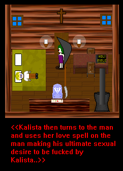 Screenshot from The Last Resurrection: Kalista in a wooden cavern