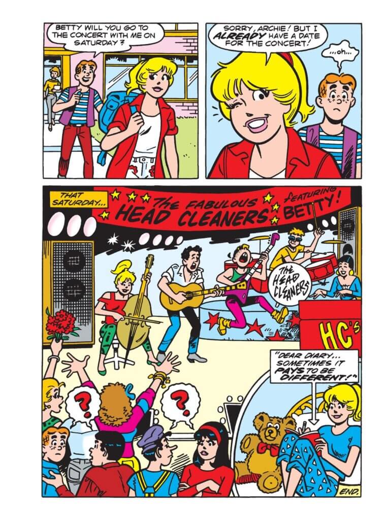 Comic Panel Art for Archie Comic Jumbo Digest #17: Best of the 1980s C November 2022 Archie Comics