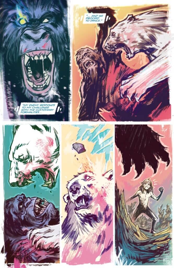 Third page of All Against All (Image, December 2022)