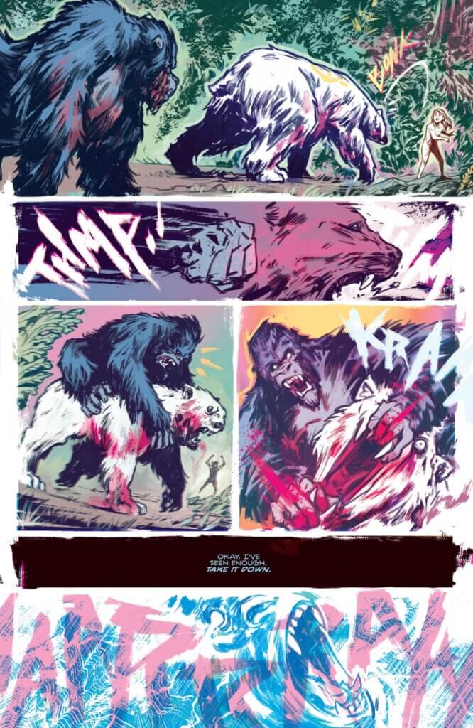 Fourth page of All Against All (Image, December 2022)