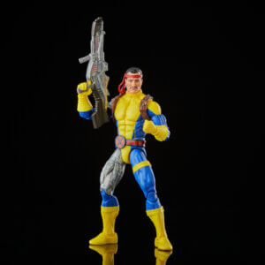 Official promo photos for Marvel Legends box set featuring Forge in matching uniform from the cover of Uncanny X-Men 275.