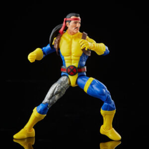 Official promo photos for Marvel Legends box set featuring Forge in matching uniform from the cover of Uncanny X-Men 275.