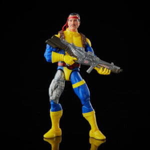 Official promo photos for Marvel Legends box set featuring Forge in matching uniform from the cover of Uncanny X-Men 275.
