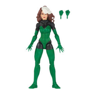 Marvel Legends Outback Rogue figure featuring her green and black one-piece bodysuit.