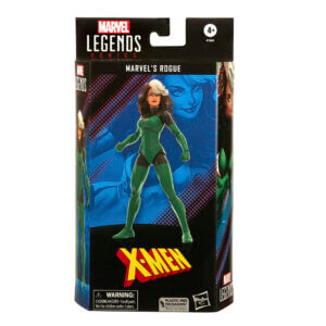 Marvel Legends Outback Rogue figure featuring her green and black one-piece bodysuit.