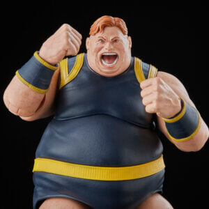 Marvel Legends Blob figure, by Hasbro.