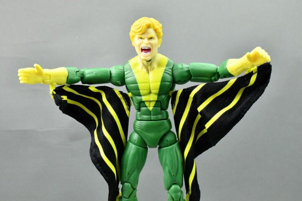 Hasbro's first Marvel Legends Banshee, from 2007.