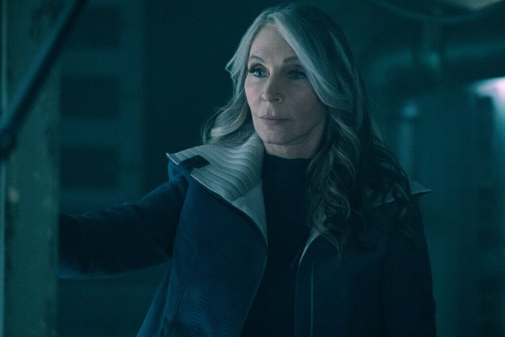 Gates McFadden as Dr. Beverly Crusher of the Paramount+ original series STAR TREK: PICARD. Photo Cr: Trae Paatton/Paramount+ © 2022 CBS Studios Inc. All Rights Reserved.