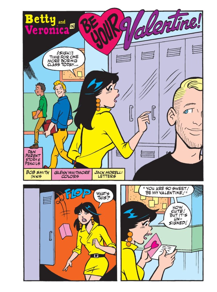 Panel art from Betty and Veronica Jumbo Comics Digest #311 C February 2023 Archie Comics