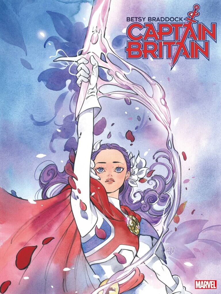 betsy braddock: captain britain #1 cover