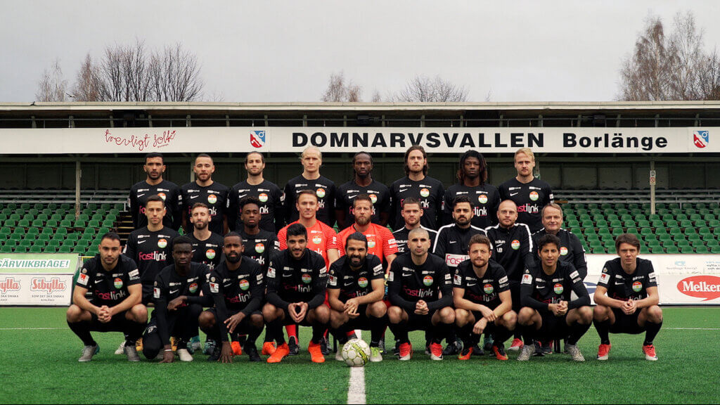 Dalkurd Football Club team photo. Courtesy of Beige Films.