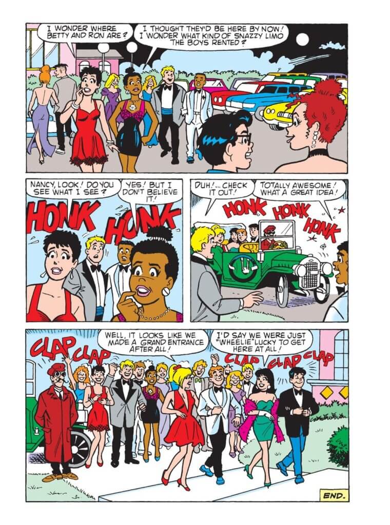 Archie Comics Panels