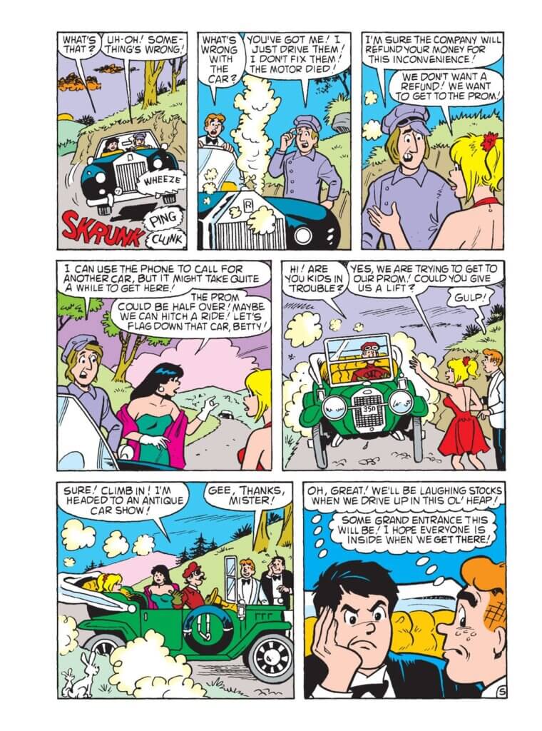 Archie Comics Panels