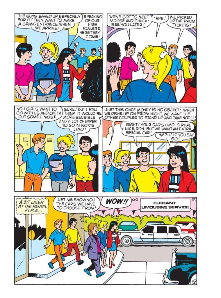 Archie Comics Panels