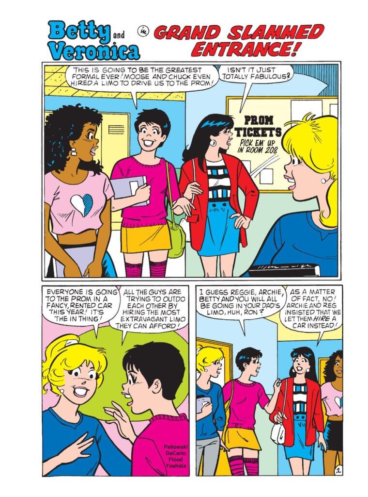Archie Comics Panels