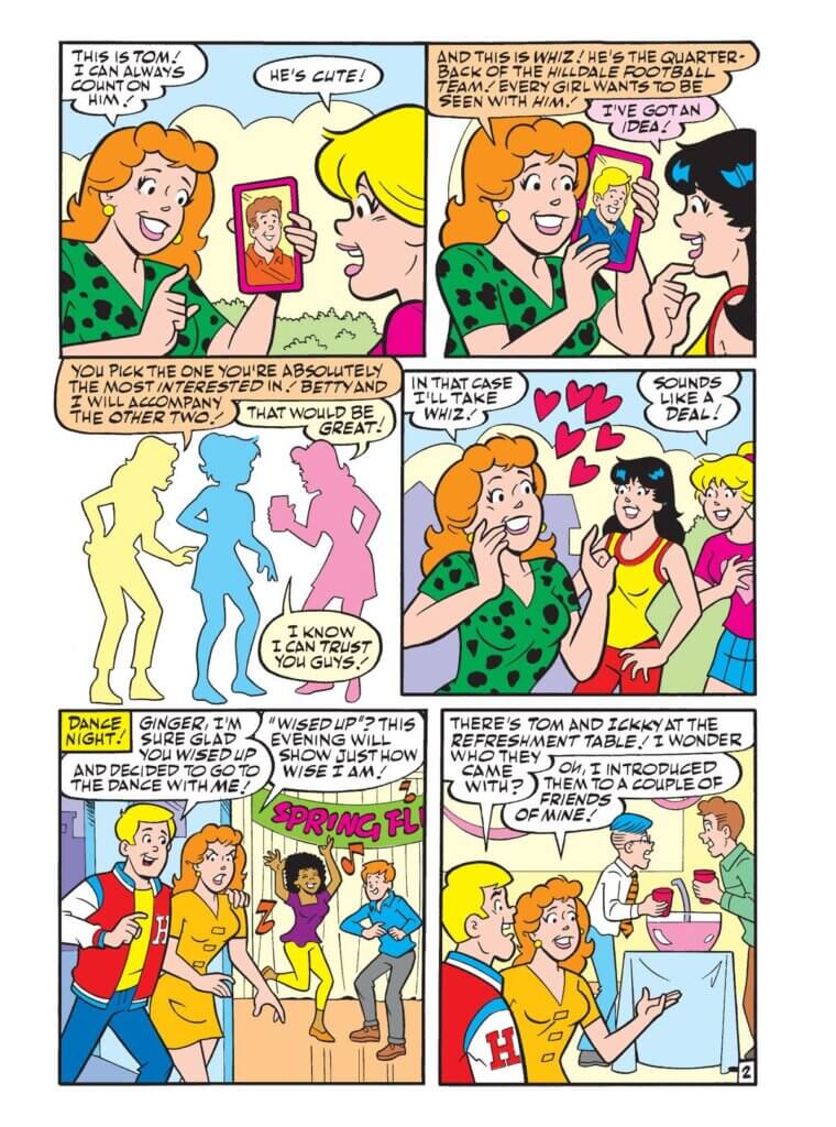 Archie Comics Panels