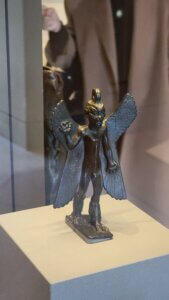 Small bronze statuette of Pazuzu in the Louvre’s collection