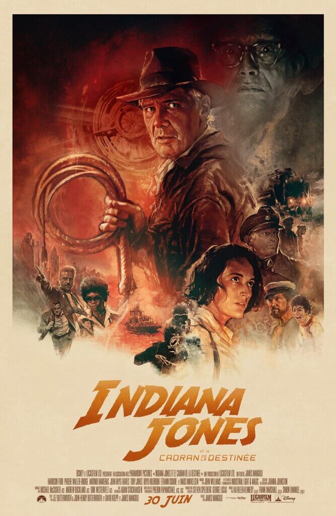 Indiana Jones and the Dial of Destiny Poster. Courtesy of Walt Disney