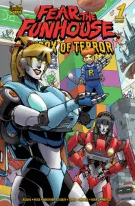 The Archie team done up in the style of Transformers