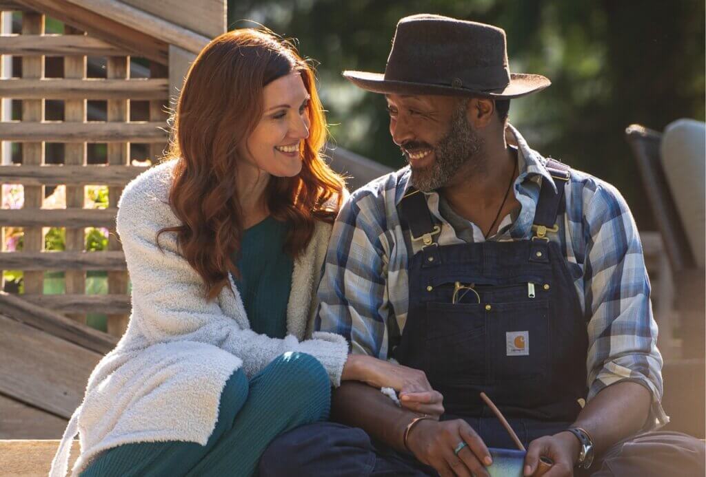 Michelle Harrison and Jesse L Martin in Re: Uniting. Image courtesy Pender PR