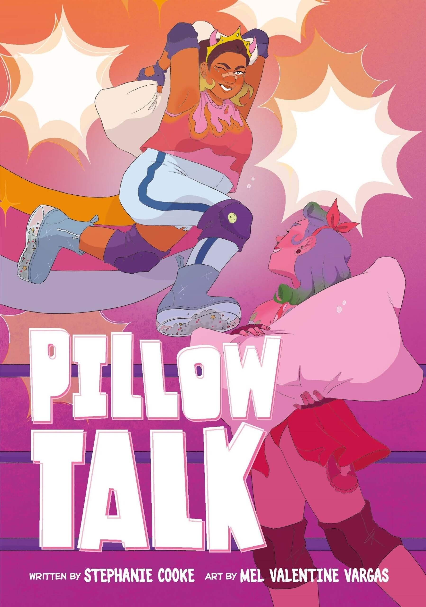 Cover to Pillow Talk, written by Stephanie Cooke and drawn by Mel Valentine Vargas.
