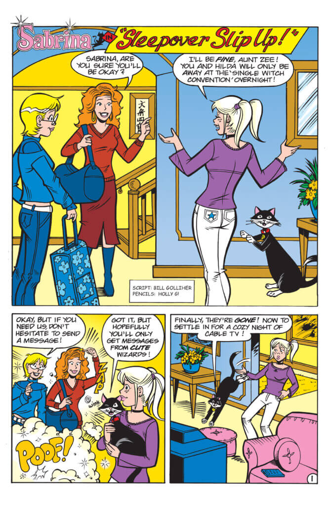 Panel art for Betty and Veronica: Friends Forever: Sleepover #1 C March 2024 Archie Comics